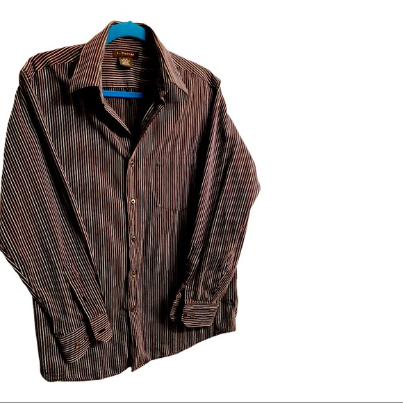 Mens Button Down Dress Shirt - Picture 1 of 3
